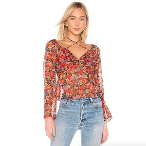 House of Harlow x Revolve Tess blouse